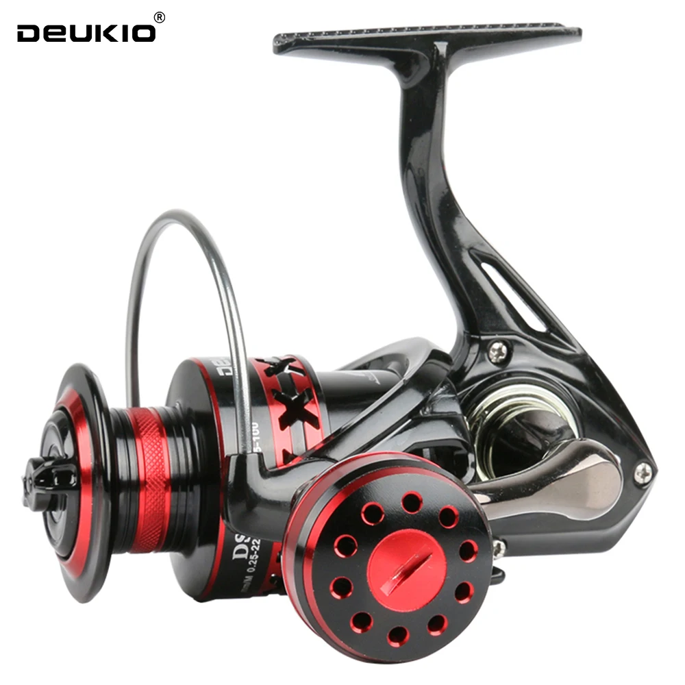 deukio-ルアー釣りリール-海釣りスピニングリール-最大ドラグ力12kg-50-47-1-メタルボールグリップ-鯉釣り用リール