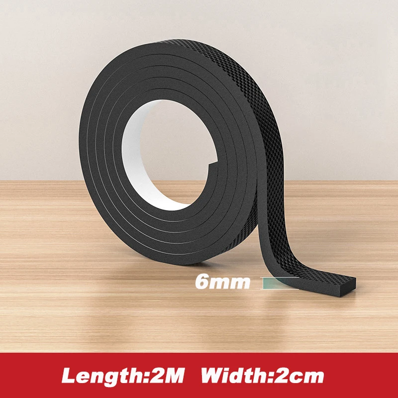 DIY Anti-Rutsch-Möbelpolster, Stummmatten, Stoßstangendämpfer, dickes, rutschfestes Pad, Fußabdeckung, selbstklebendes Fußschutzpolster für Tisch und Stuhl