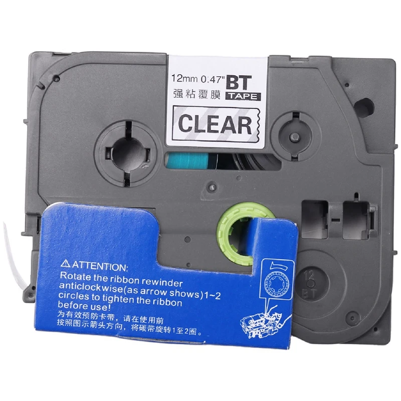 18PCS 12Mm Tze131 Tze231 Tze431 Tze531 Tze631 Tze731 Lableing Tapes For Brother P-Press PT-D210 PT-H110 PT-D600 Printers