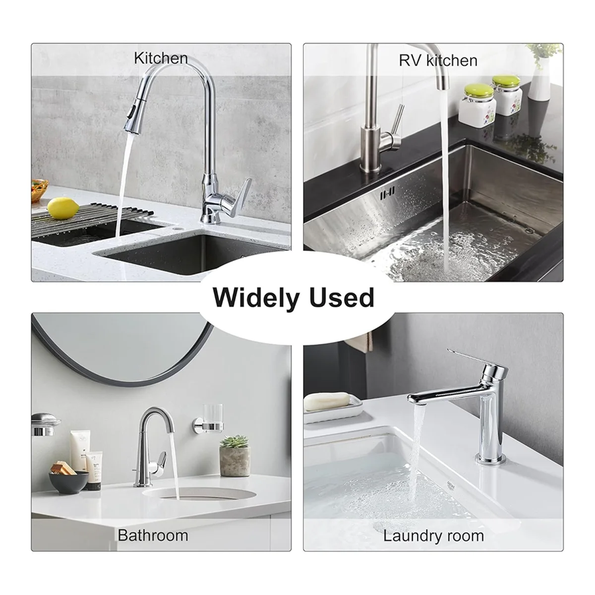 CHCH Faucet Mat for Kitchen Sink Diatomite Fast Drying Stone Sink Tray Absorbent Mat Faucet Splash Guard for Kitchen Sink
