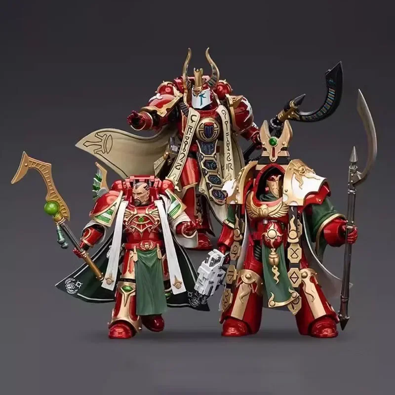 

JOYTOY Warhammer 1/18 Thousand sons Legion Praetor Magistus Amon Ahzek Ahriman Action Figure Mini Military Soldier Figurine
