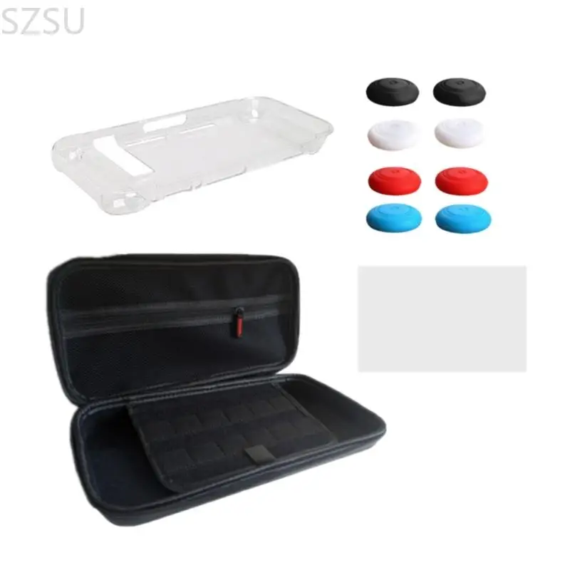SZSU – complet pour Console jeu NSW2, comprend étui transport, coque rigide, d'écran en