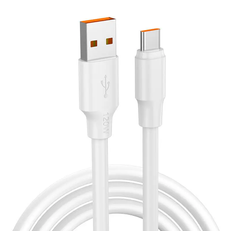 120W 6A Type C Super Fast Charging Cablefor Xiaomi Poco Samsung Huawei P60 P50 Mobile Phone USB C Data Cord Data Transfer Cord image 6