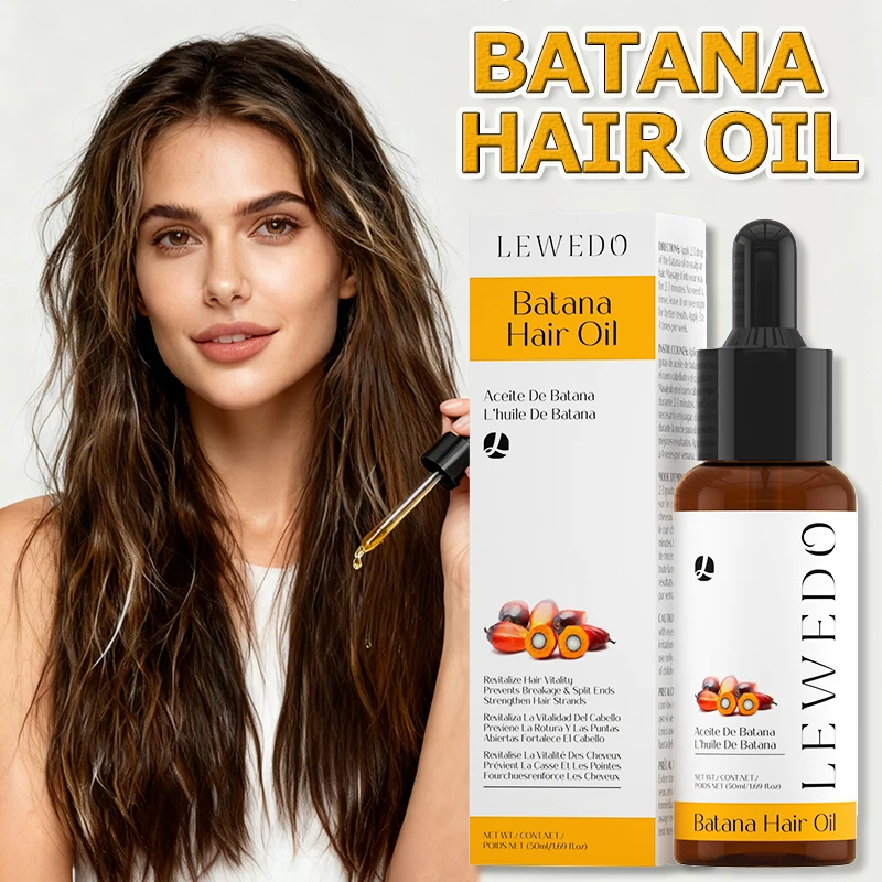Batana Hair Growth Oil Hair Scalp Deep Repair Hair Strengthening Essential Oils Prevent Hair Loss Scalp Thicker Care Products