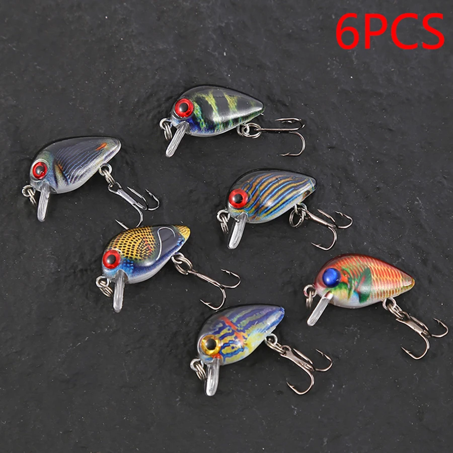 6pcs Sinking Minnow Artificial - Fishing Lure Crankbait recension och pris