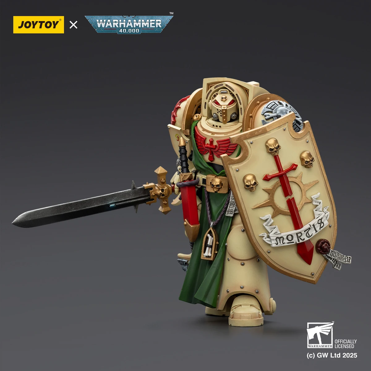 [الطلب المسبق] JOYTOY Warhammer 40K Dark Angels Deathwing Knight عمل نموذج لجسم اللعب لجمع مجموعة المرآب