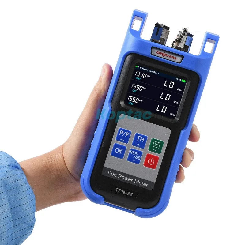 Orientek TPN-35 PON Network Tester 1310/1490/1550nm PON Optical Power Meter Fiber Optic Power Meter OTDR Tester SC/UPC SC/APC