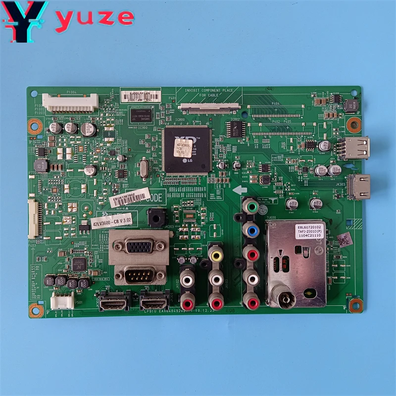 

Good Test EAX64049202 For LG 42LK465C-CC Motherboard 42LK465C-CC 42LV3600-CB 47LK460-CC Main Board Screen LC420WUE LP91V