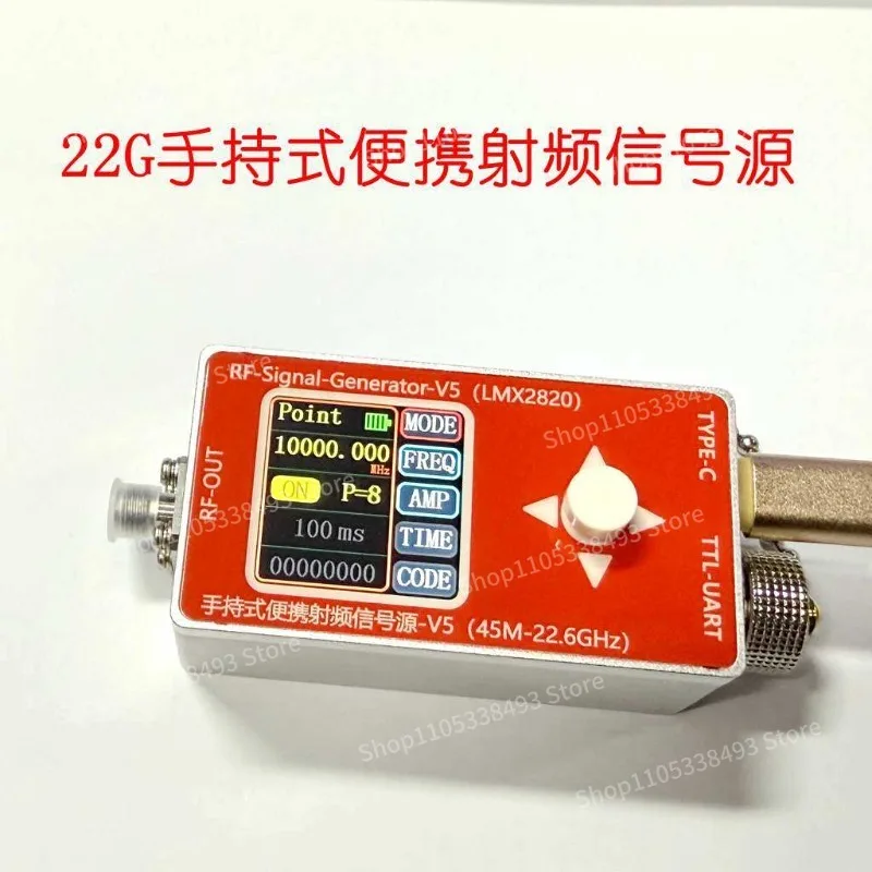 For 45MHz-22.6GHz RF Signal Source Generator, Frequency Scanner, with Modulation