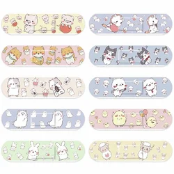 120pcs/set Cartoon Band Aid Kawaii First Aid Strips Sticking Plaster Skin Wound Dressing Patch Waterproof Adhesive Bandages