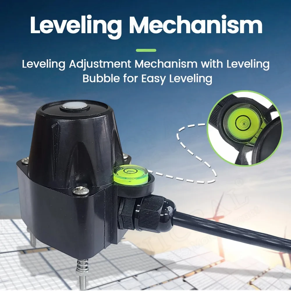 Ambient Light Illuminance Sensor Module Measuring 0-200000LUX 4-20mA RS485 Modbus 400-1100NM Sunlight Intensity Transmitters