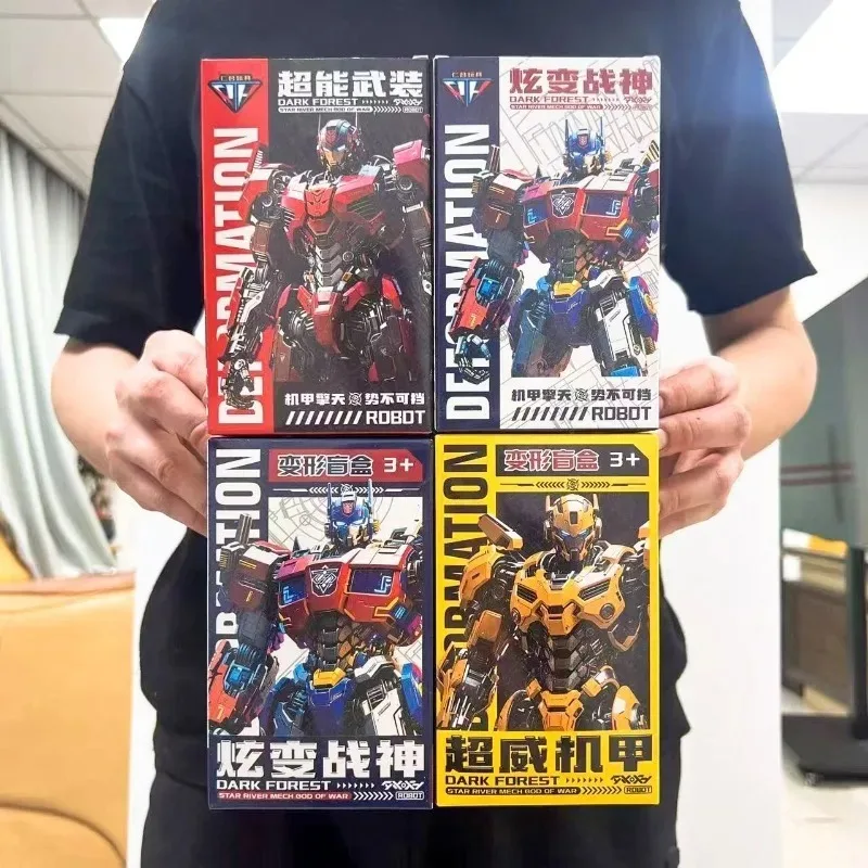 Special price transformers toys blind box assembling deformation robot manual deformation toy kindergarten agency gift