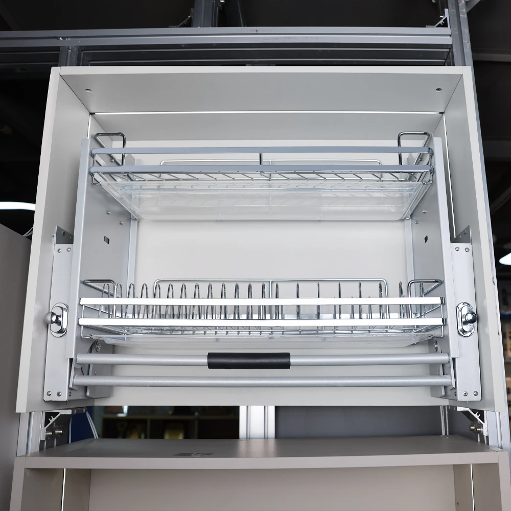 Cesta de cozinha pull down organizador utensílios de cozinha suporte de armazenamento cesta de lavanderia grande cesta de armazenamento de cozinha casa