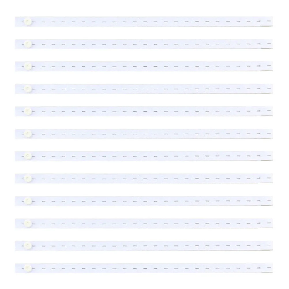 12 قطعة حزام حفاضات الرضع قابل للتعديل تصميم إبزيم عالي المرونة مريح ولا مزيد من الملابس المبللة