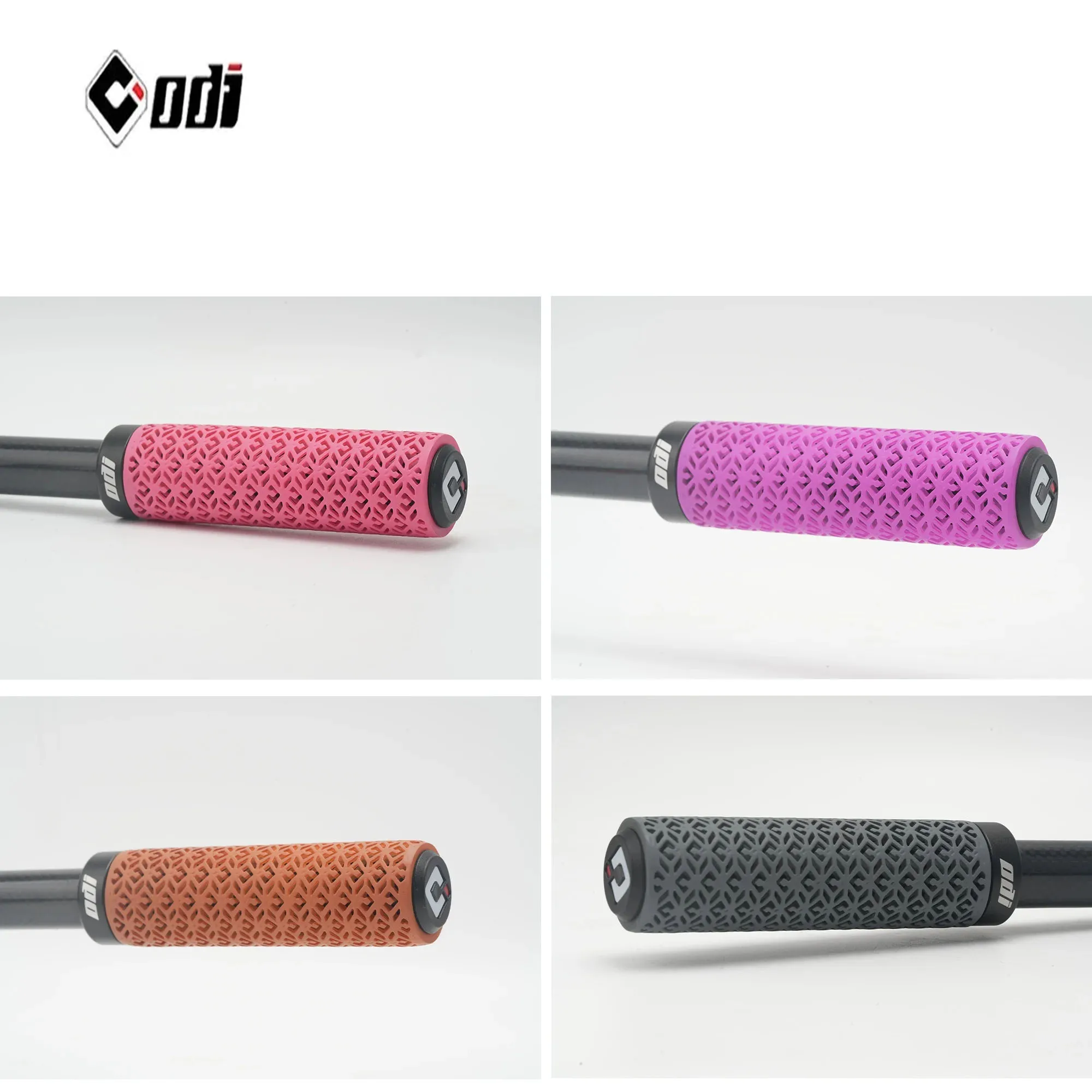 

ODI Mountain Bike Handle Bar Grips Cycling Parts MTB 3D Printed Bicycle Handlebar Grips Anti-Slip Shock-Absorbing
