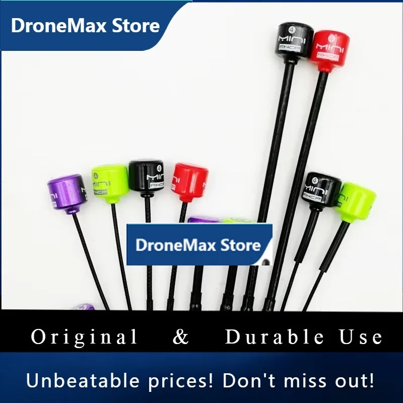 DroMa10pcs 5.8G Lollipop 4 RHCP Antenna High Gain 2.8Dbi FPV Transmitter/Receiver SMA Antenna For RC FPV Racing Drone Part