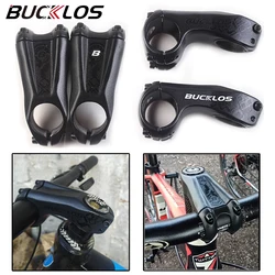 BUCKLOS 31.8mm Bicycle Handlebar Stem -17 Degree 70mm MTB Bridge Aluminum Alloy Mountain Road Bike Stem Cycling Power Parts