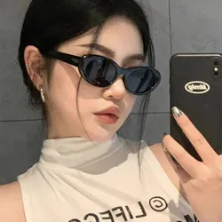 Fashion oval Sunglasses luxury Women Brand Designer Vintage Sun Glasses Female Travel Retro shade UV400 Eyewear Oculos De Sol