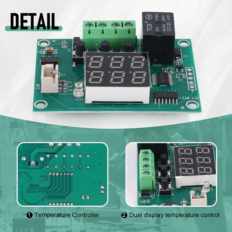 DC12V XH-W1219 คุณภาพสูง NTC Sensor Switch Regulator Sensor โมดูลอุณหภูมิเทอร์โม