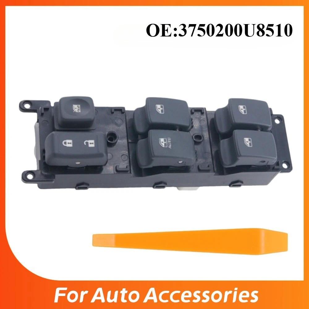 3750200U8510 For JAC Heyue A30 J4 Electric Front Left Driver Window Switch Glass Lifter Button Car Accessory Auto Spare Parts