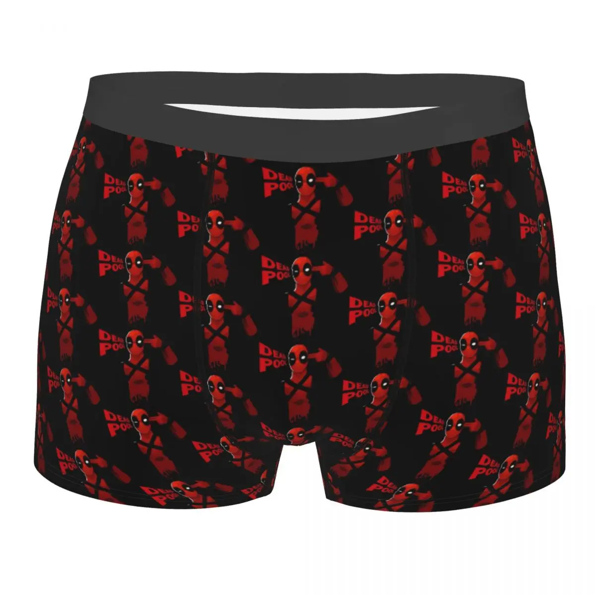 

Custom Deadpool Movie Underwear Men Breathable Boxer Briefs Shorts Panties Soft Underpants For Homme