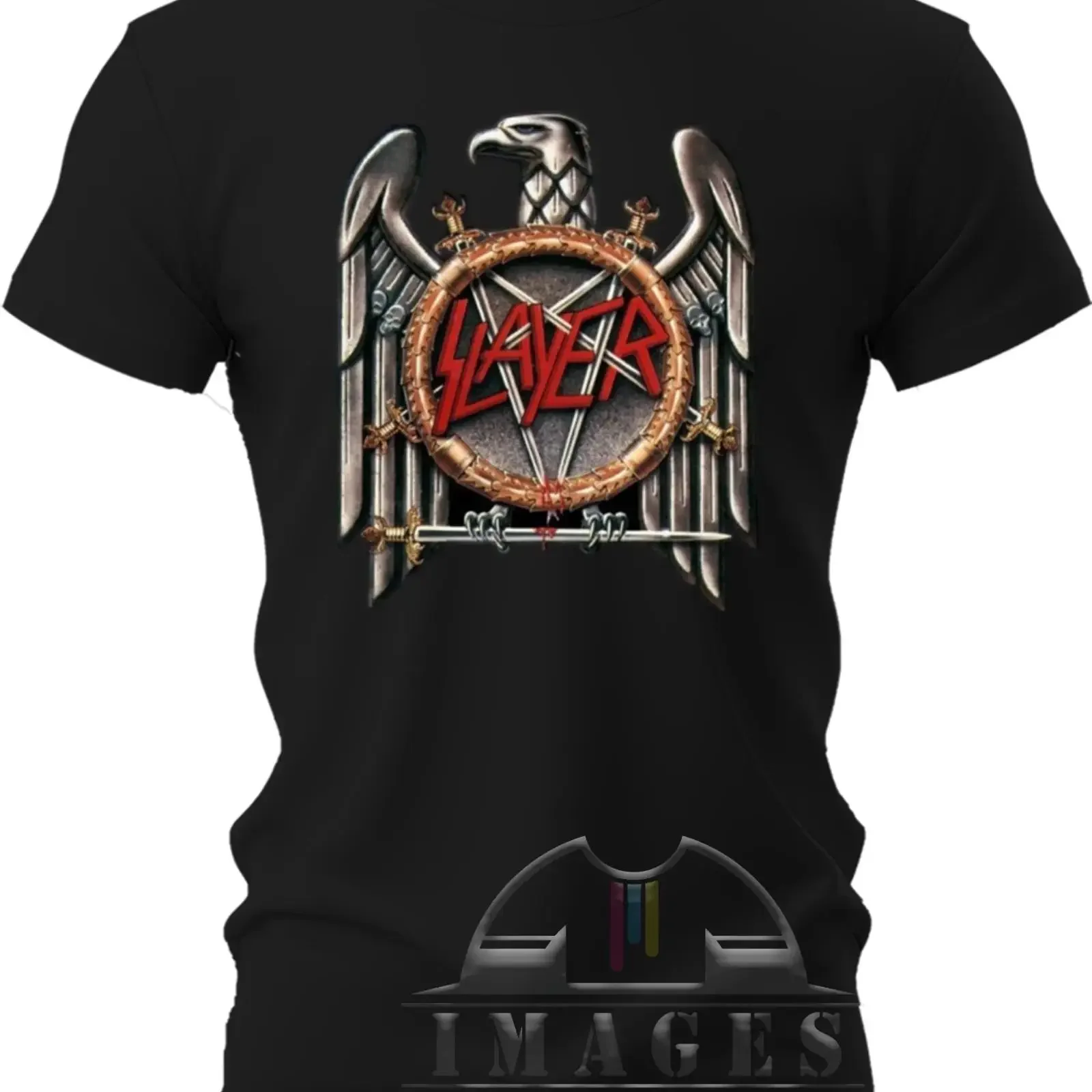 T SHIRT SLAYER TRASH METAL BAND BIG FOUR TOM ARAYA KERRY KING vintage Washed Stylish Unisex streetwear Casual designer clothes