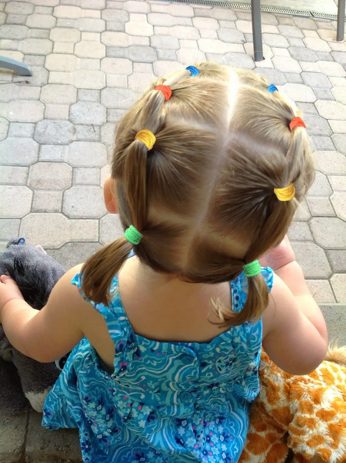 100 pezzi di fascette per capelli per bambini, 2cm di diametro senza piega elastici per capelli in gomma per dita, piccoli supporti per coda di cavallo per capelli sottili Hai