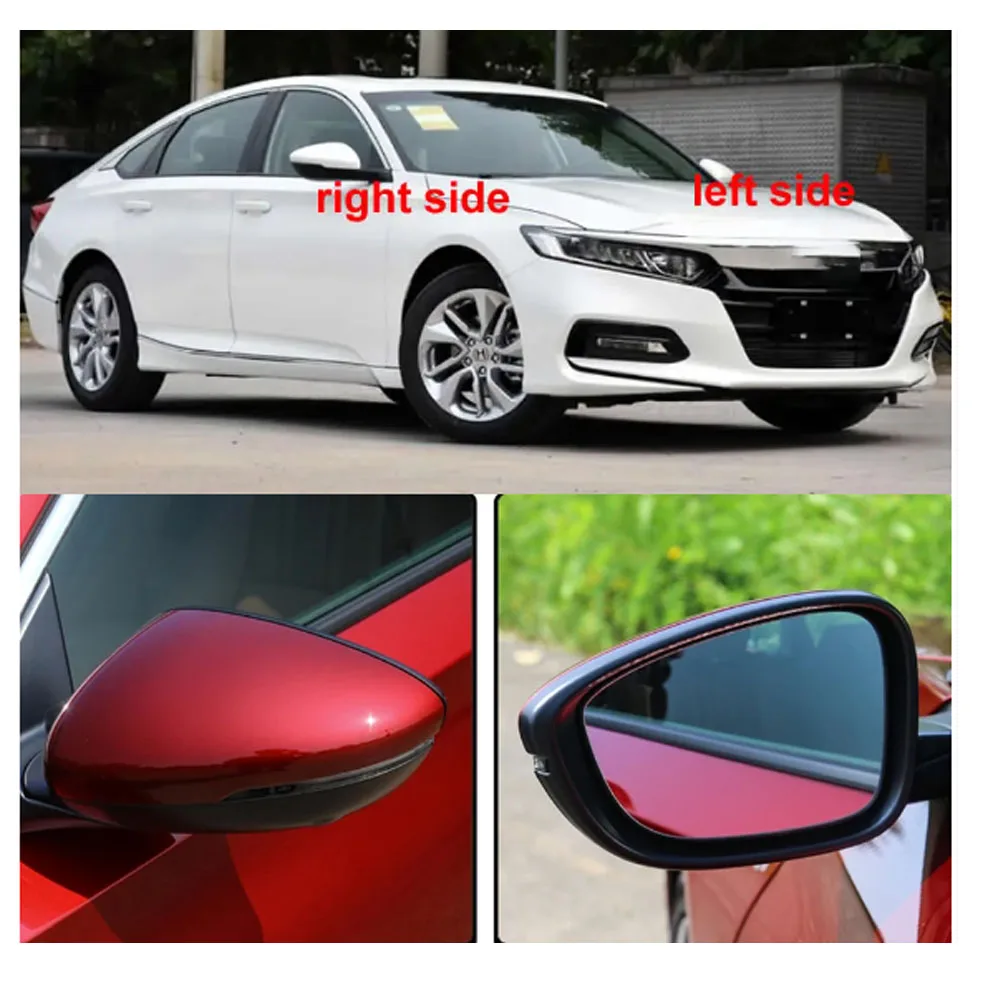 Convex Heated Wide Angle View Car Mirror Glass For Honda Accord Inspire 2018 2019 2020 2021 2022