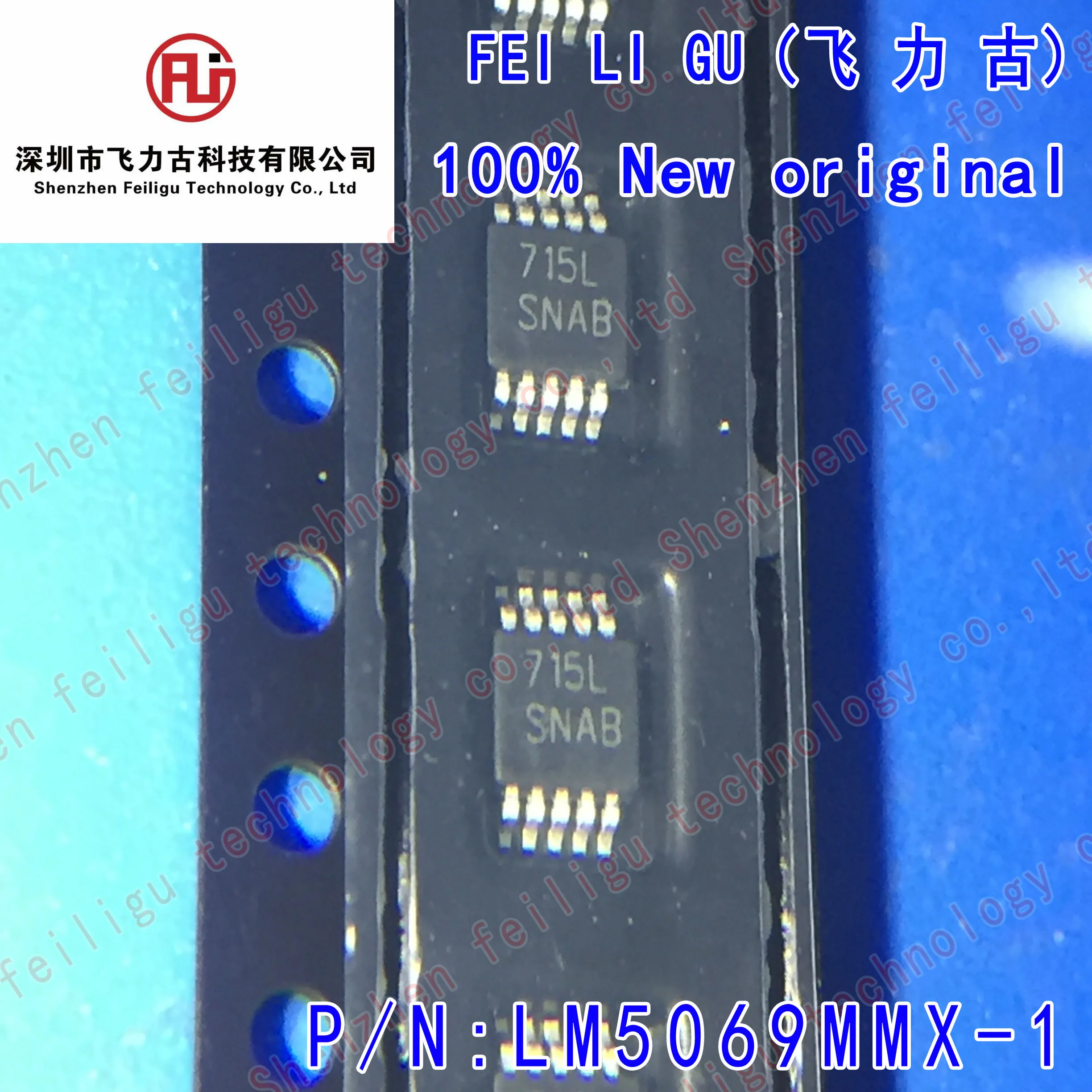 

5/15/30/50Pieces 100% New original LM5069MMX-1 LM5069MM-1 LM5069MM Screen printing:SNAB Package:MSOP10 Hot plug controller chip