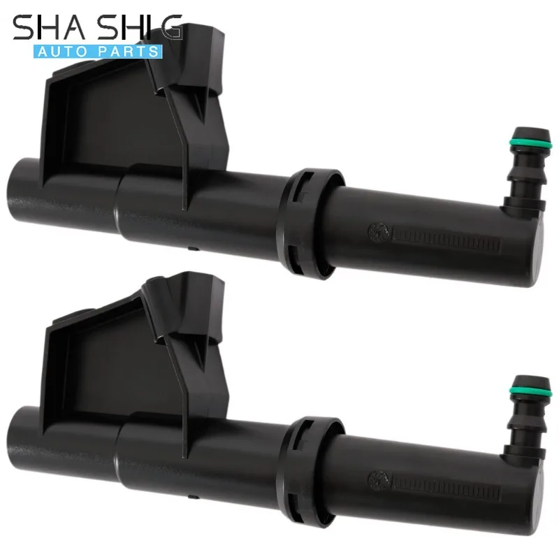 

31253730 Front Right&Left Car Headlamp Headlight Cleaning Washer Spray Nozzle Jet Cover For VOLVO C30 S40 V50 C70 2004-2013
