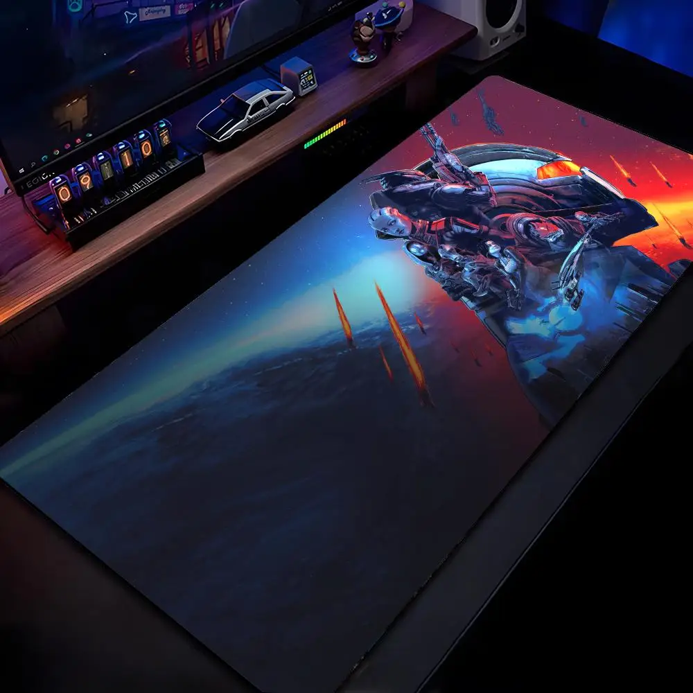 

Коврик для мыши W-World Of T-Tanks, коврик для мыши с HD-печатью, компьютерные геймеры, запирающийся край, нескользящий коврик для мыши XXL90x40 см, клавиатура, ПК, стол P