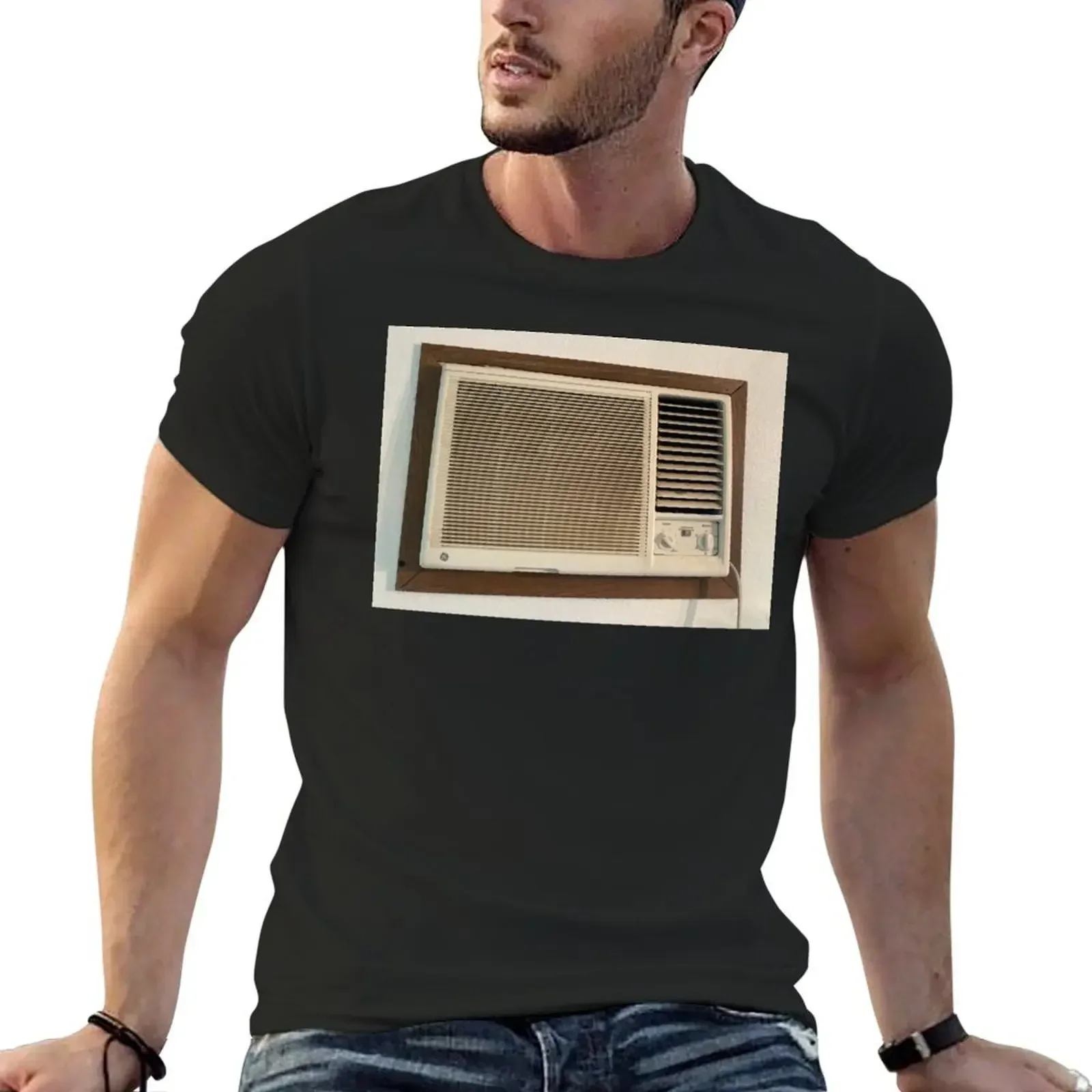 Do we need a new air conditioner? T-Shirt cotton graphic tees rapper graphic tees summer tops tops designer t shirt men