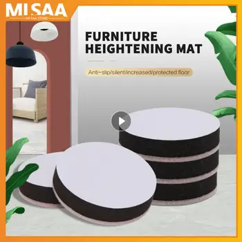 Carbon Steel Heavy Furniture Erhöhungsfußpolster Verschleißfestes Bett Sofa Stuhl Tischfüße Anti-Rutsch-Matte Carbon Steel Riser