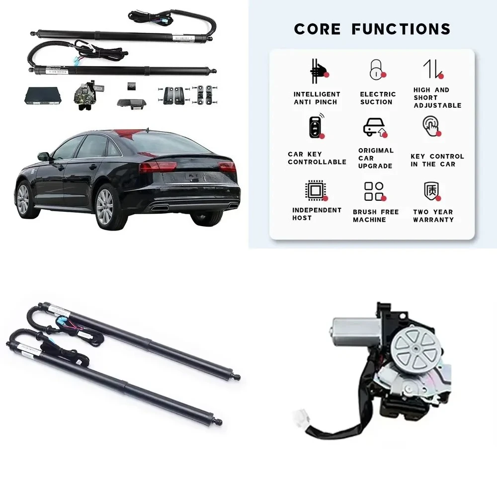 Auto Parts Automatic Retractable Automatic Trunk Opener Tailgate Elevator Power Tailgate Lift Refit for A6L 2012-2018