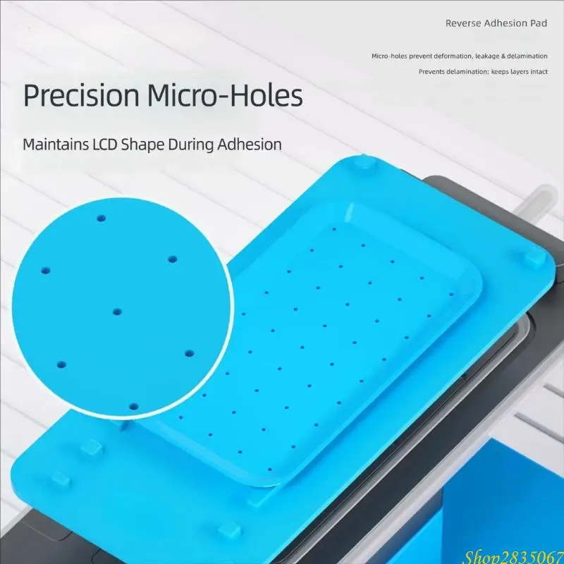 Durability Silicone Reverse Separation Pad Professional Tool for Phone Fixing 831F