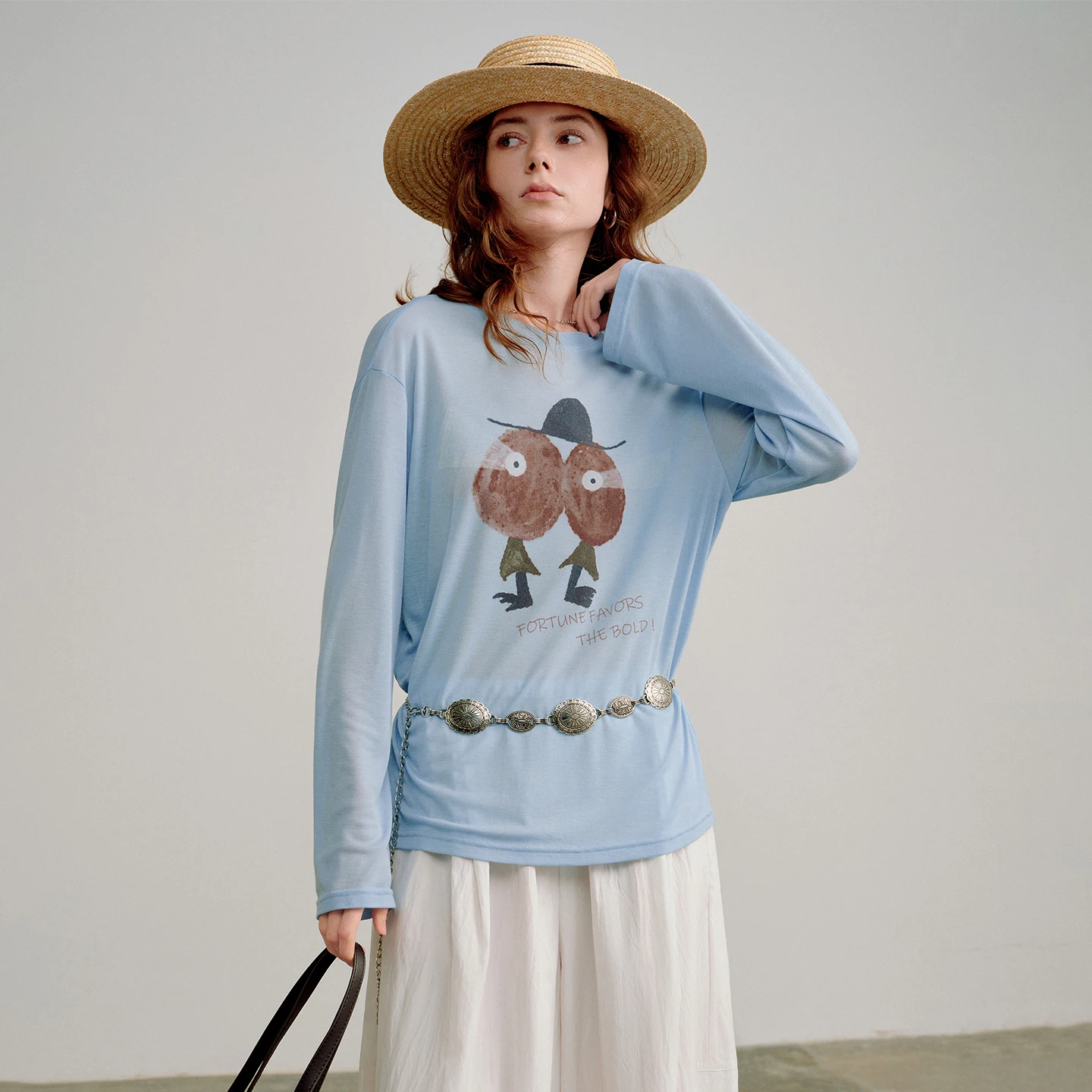 Women's Lyocell Wool Cardigan Cover-Up Top - Spring 2026