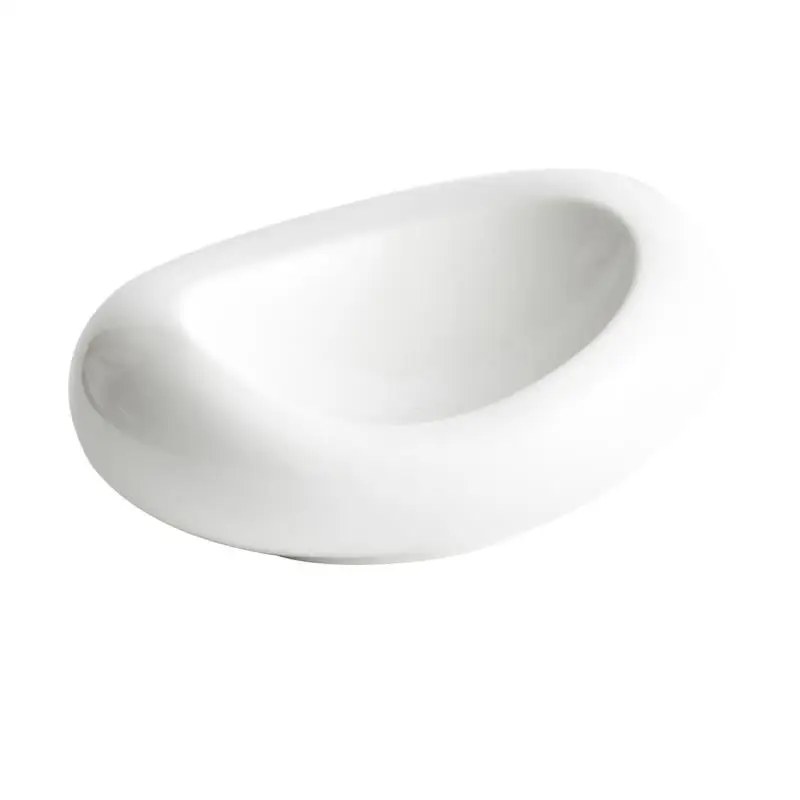 Ceramic Cooking Plates Irregular Shape Solid Color Tableware Sashimi Sushi Dish Restaurant Pasta Steak Snack Dessert Tray