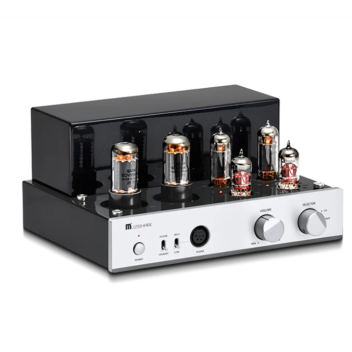 900mW+900mW Single Ended Headphone Output Power Electronic Tube Power Amplifier Subwoofer Power Amplifier Home Audio