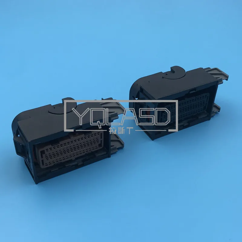 

1 комплект, 64-контактный 1-368434-2 0-368434-1, автомобильный разъем ЭБУ, электрическая автоматическая вилка, розетка переменного тока в сборе