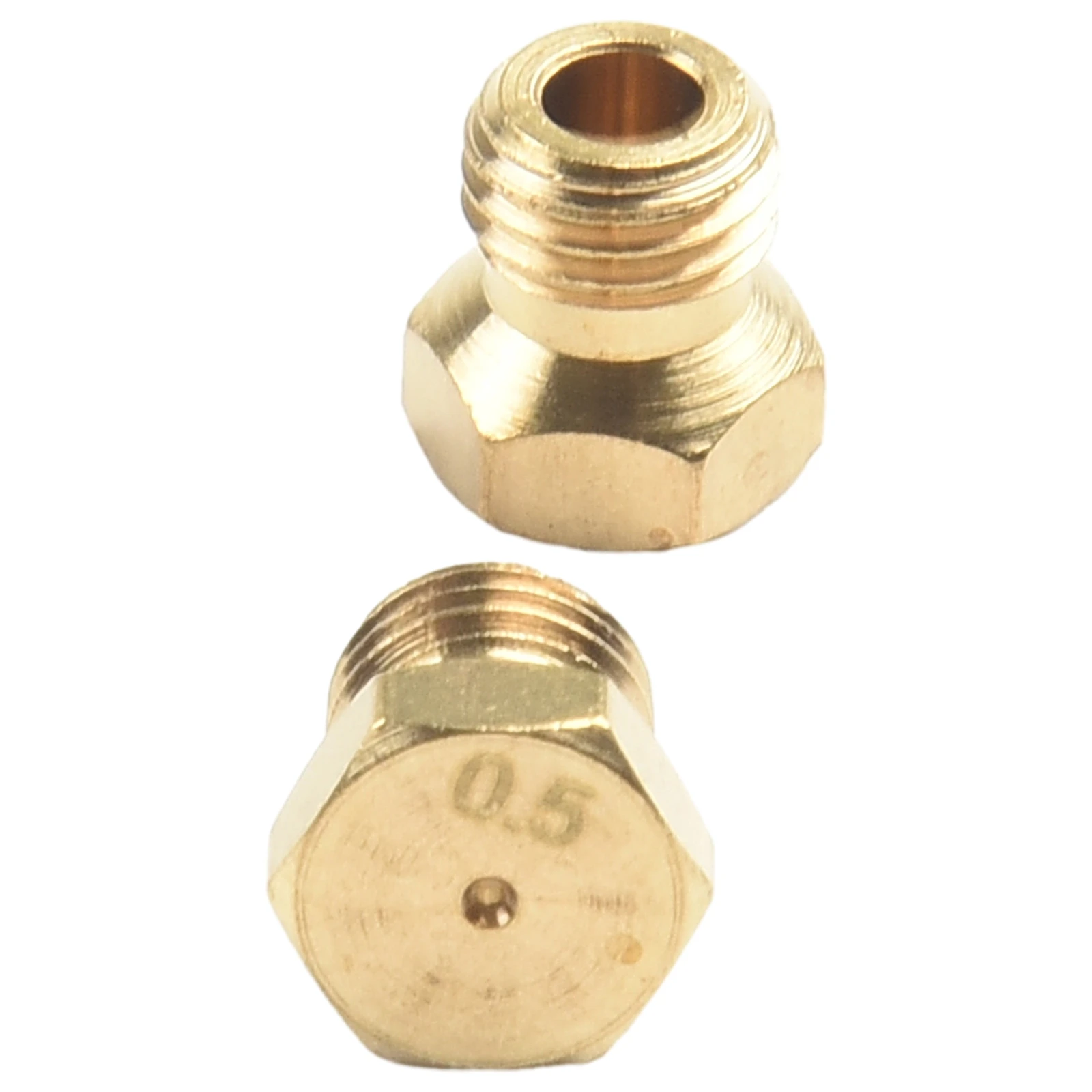 20Pcs Brass Jet Nozzle Propane Burner Orifice Kit M6*0.75mm Grill Replacement Parts LP Gas Cooking Stove Tool Parts