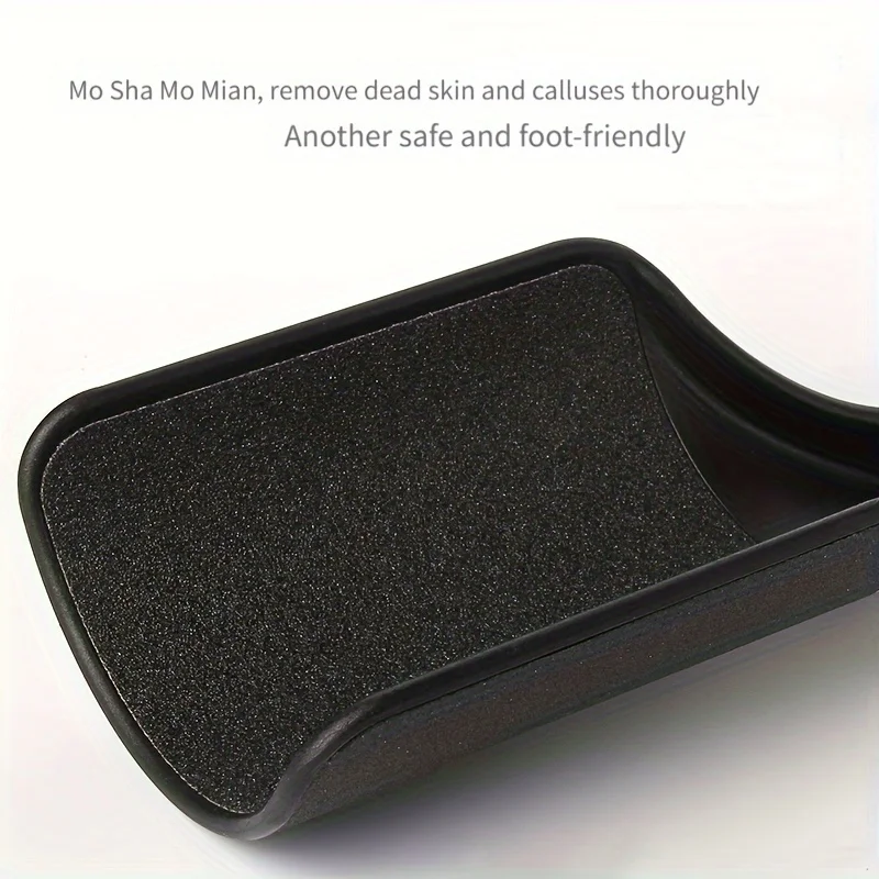 منظف القدمين، مكشطة الكعب المحمولة لإزالة الجلد الميت، مقشر القدم ومزيل مسامير القدم، أدوات العناية بالقدم #4