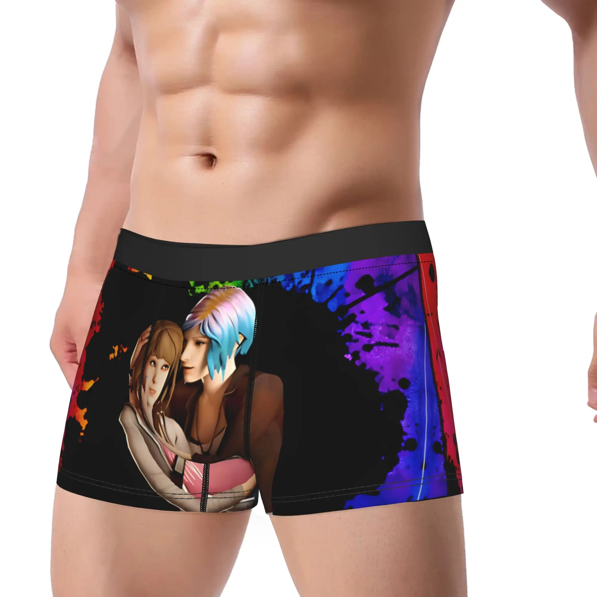 

Funny Boxer Shorts Panties Briefs Men Life is Strange Game Underwear Breathable Underpants for Homme Plus Size