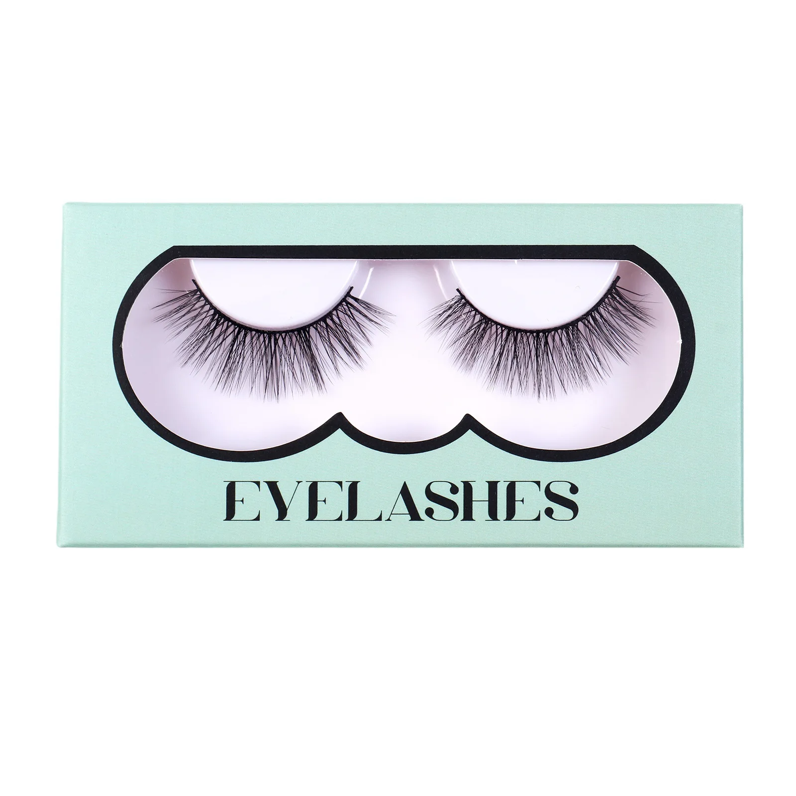 Reusable False Eyelashes Extension, Natural Soft Cross Makeup Eyelash, Daily Dating, DIY Fake Lashes, 1 Pairs