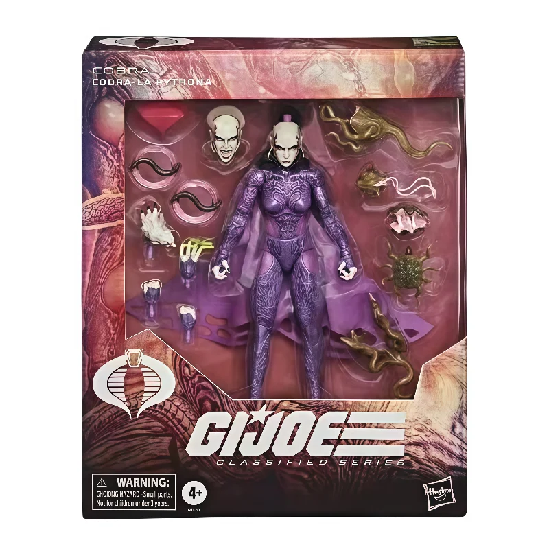 متوفر في المخزون هاسبرو جي. جو جي جو سلسلة مصنفة 6' 'كوبرا لا بيثونا عمل نموذج لجسم جمع الهوايات اللعب هدية العيد