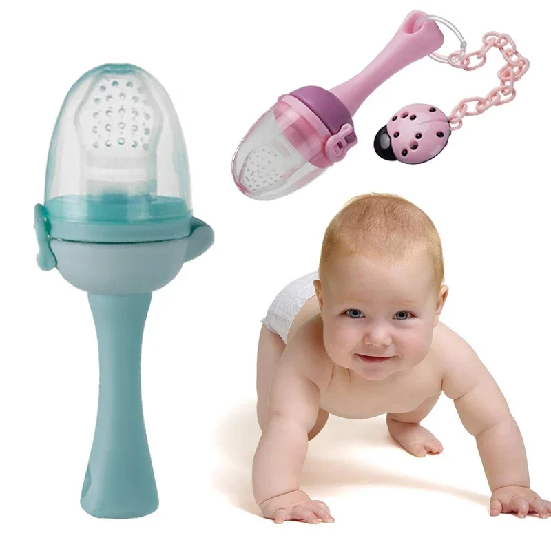 

Fresh Fruit And Vegetable Safe Feeder Nipples Baby Pacifier 2024 New Baby Teethers Infant nipple Teethers With Pacifier Chain