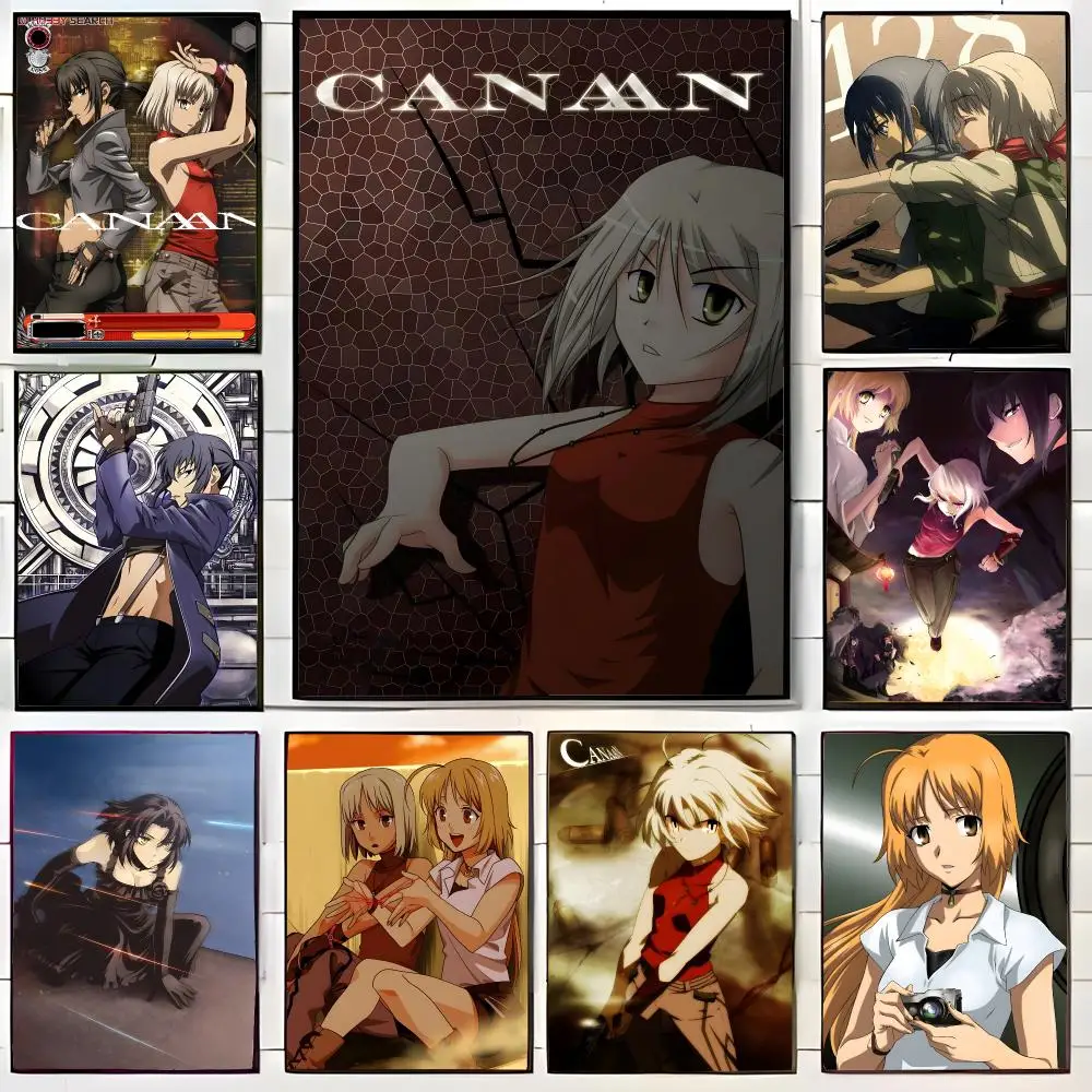 Stylish Action Anime C-Canaan Poster Wall Art Print Decorative Mural Home Decor Gift Unframed
