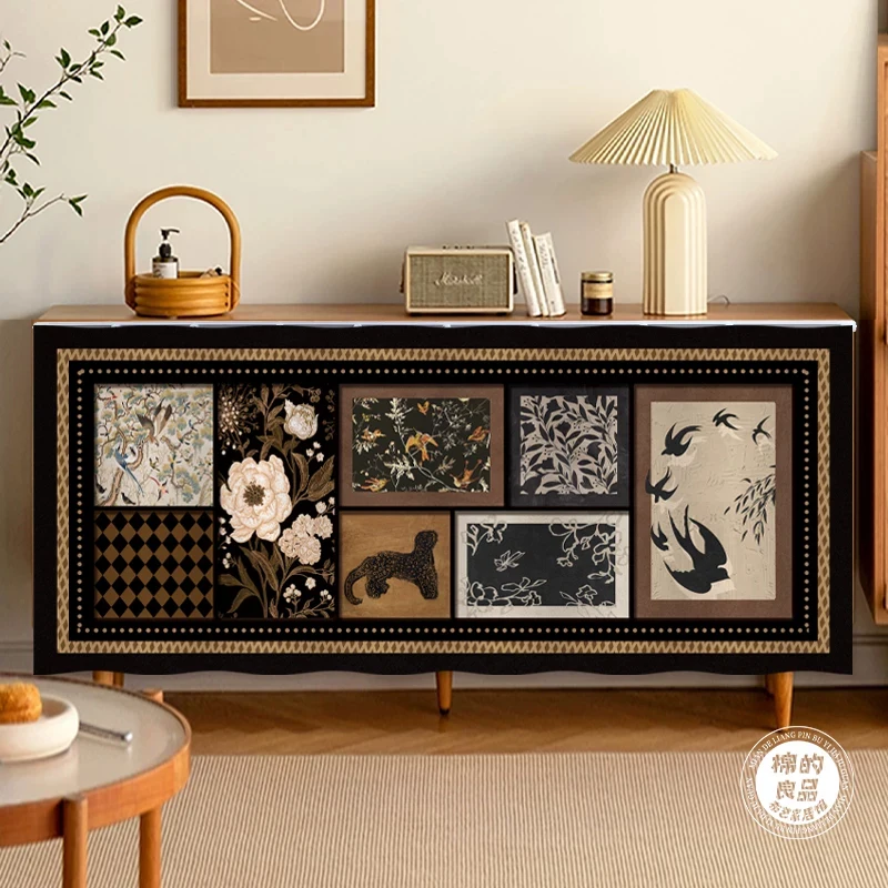 Middle Ancient Style Cabinets, Curtains, TV Cabinets, Miscellaneous Cabinets, Dust Curtains, Cabinets, Ugly Curtains, Velcro