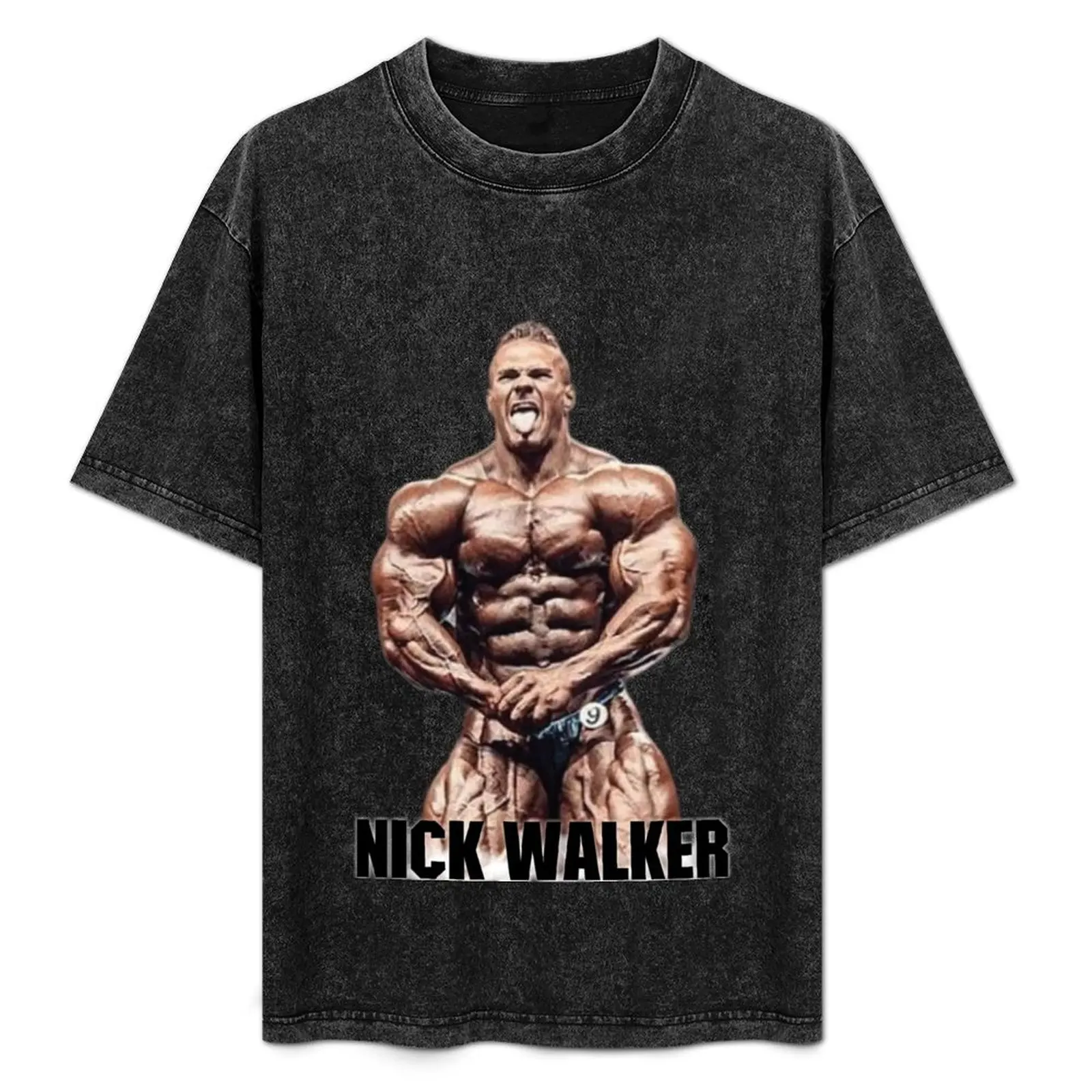 

Nick Walker Most Muscular Pose Bodybuilder Color T-Shirt Anti-Pilling Casual T-Shirt