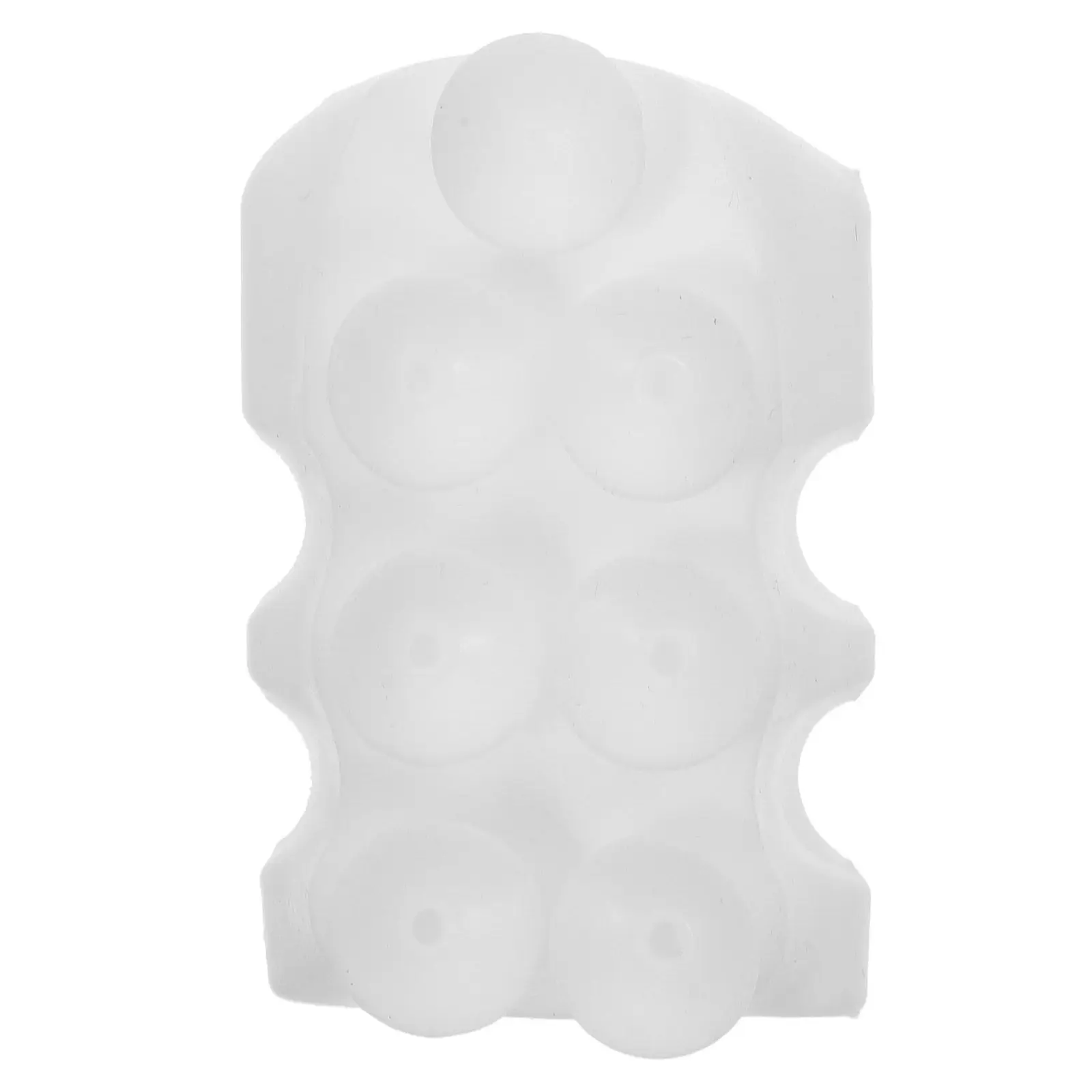 Universal Shower Head Sucker Holder Silicone Suction Cup Wall Bracket Adjustable Secure Hold Waterproof Bathroom Shower