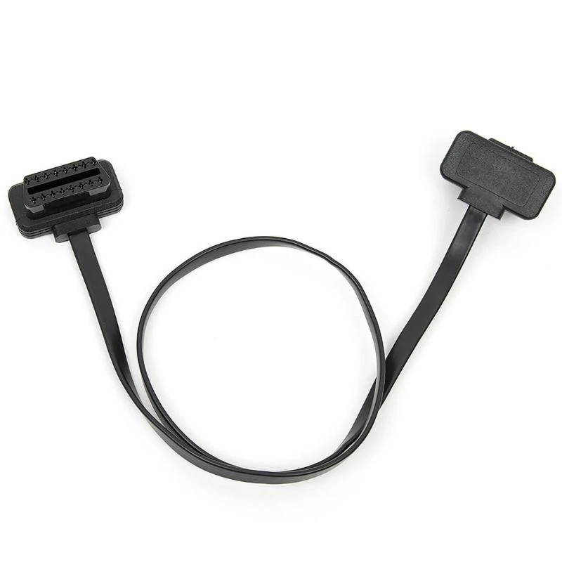 57BA Car Male To Female Car Scanner Extension Cable Adapter Diagnostic Extender Cord